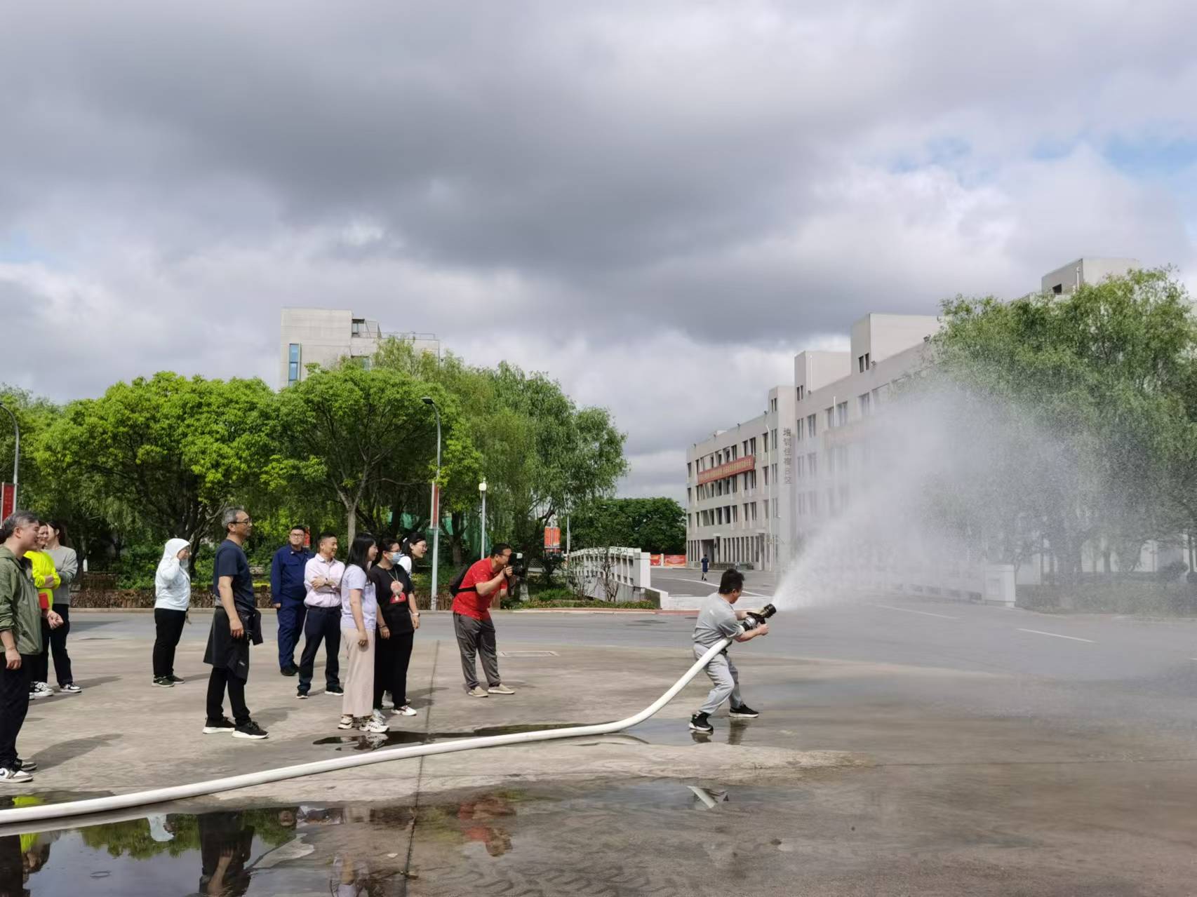 消防安全应急技能实训——奉贤某实训基地